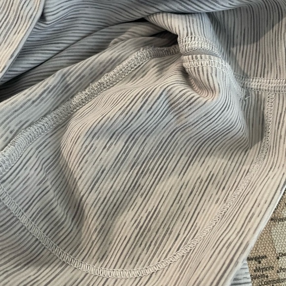 Lululemon Wunder Under Crop (High-Rise) *21" Size 6 Wee Are From Space / Blue - Picture 8 of 13